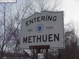 Entering Methuen Sign