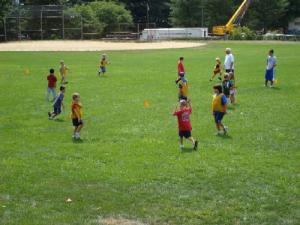 Children on Sports Field